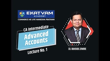 Inter Adv. Acc. | CA Abhishek Zaware | Demo 1