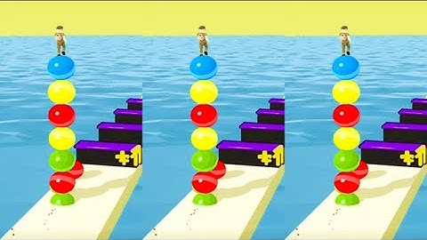 Stack Rider on The Beach Gameplay All Levels Android Ios Mobile Walkthrough Game Update #15