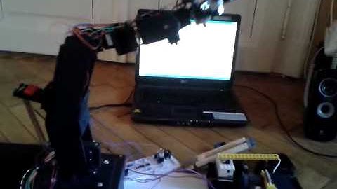 Inverse kinematics - homemade robot arm