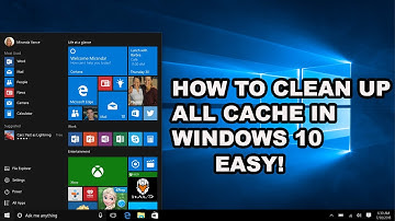 🔧 How to CLEAR All Cache in Windows 10 to Improve Performance & Speed Up ANY PC Easy!