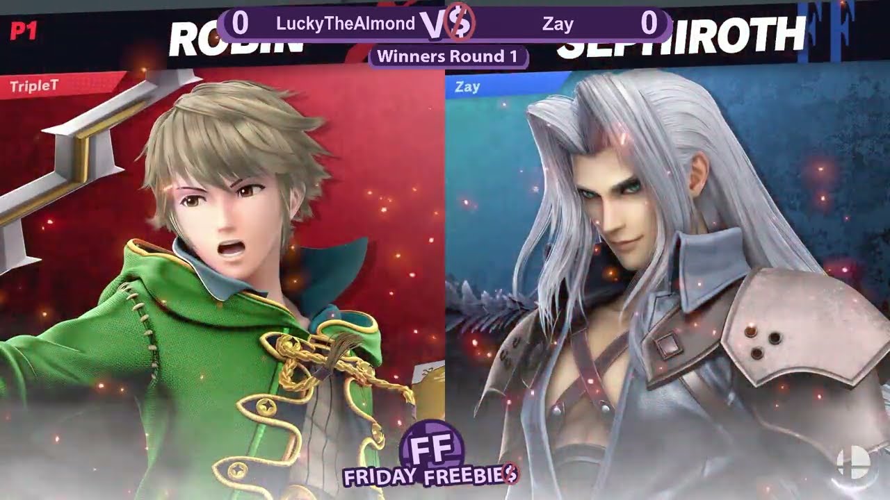 Friday Freebies 39: LuckyTheAlmond vs Zay - Winners Round 1 | Ultimate Singles
