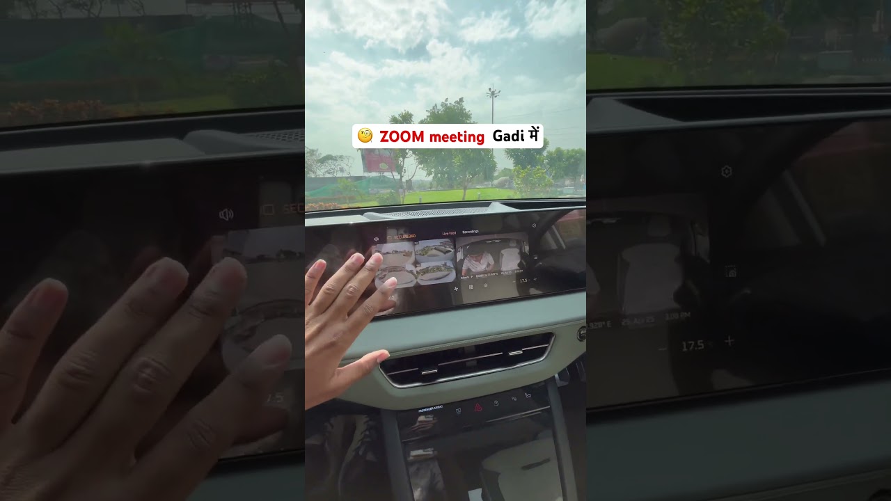 Secure 360 camera in mahindra Xev9e