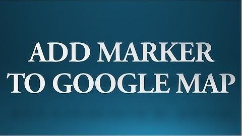 Android tutorial for beginners - 81 - Add marker to Google Map