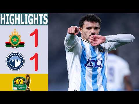 FAR Rabat vs Pyramids Highlights 🔥 CAF Champions League 2025/2026 Quarter Finals 1st Leg