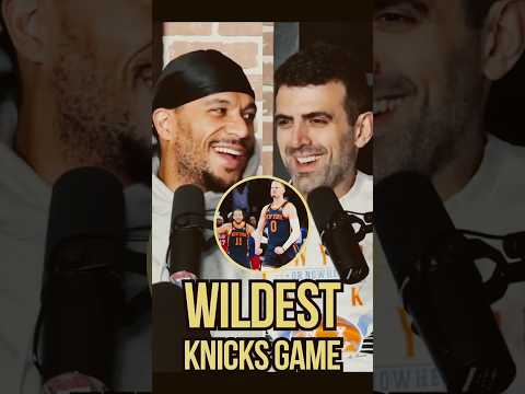 Awesome to relive this moment with two of my favorite Knicks ever.