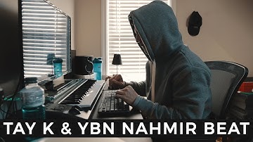 Making a TAY-K & YBN Nahmir type beat *FIRE* | Making a Beat from Scratch FL Studio - Kyle Beats