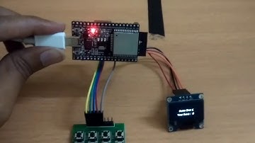 SnakeGame ESP32 : Hackerbox 0015