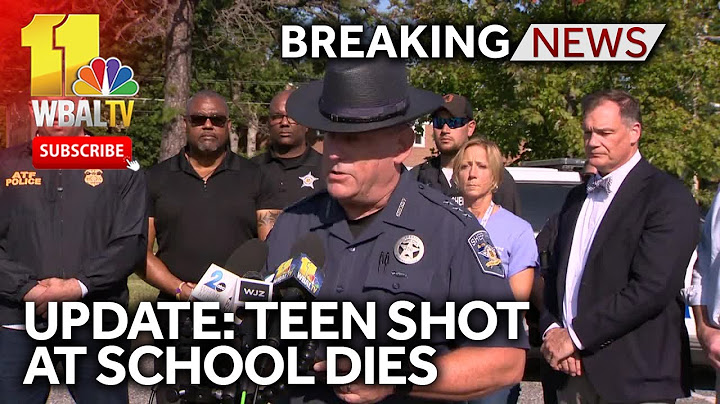 Breaking: Student shot at Joppatowne HS has died