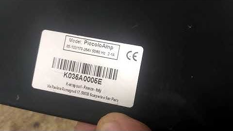 PiccoloAmp K-array repair  PART 1