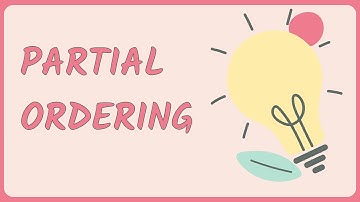 Partial Ordering