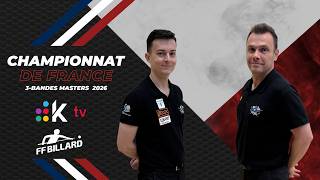 FFB 3-Cushion Masters - Semi Final - Mikael DEVOGELAERE vs Maxime PANAIA