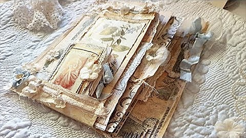 Shabby Altered File Folder