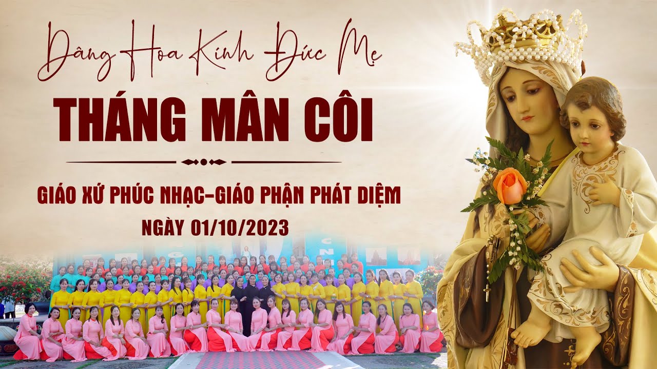 Giáo xứ Phúc Nhạc Dâng Hoa tháng 10/2023