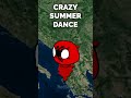 Crazy Summer Dance #map #summer #history #europe #mapping #countryballs
