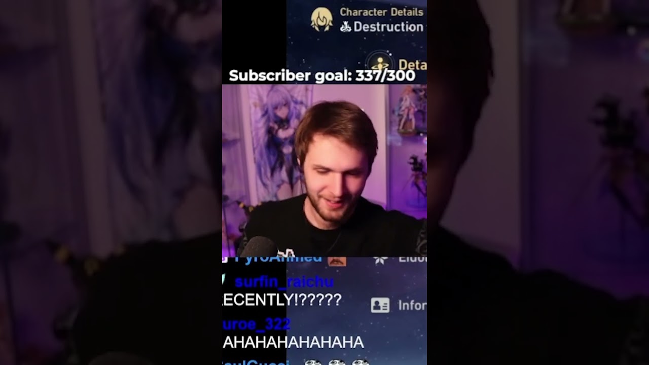 I learned how to use Jingliu properly and THIS was his reaction