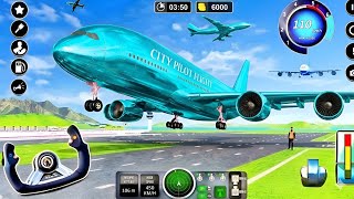 Flight Airplane City Pilot Simulator - Plane Boeing Emergency Landing - Android Gameplay screenshot 1