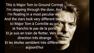 David Bowie -  Space Oddity traduction