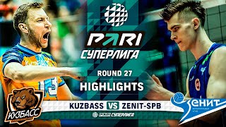 Kuzbass vs. Zenit SPB | HIGHLIGHTS | Round 27 | Pari SuperLeague 2024
