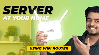 Create Mini NAS Server at Your Home using WiFI Router [HINDI]