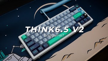 Is this THE ENDGAME KEYBOARD? | Think6.5 V2 build and typing test | OP Blacks & Banana Splits