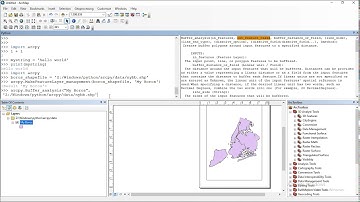 Getting Started with ArcPy (GIS Python Library) for ArcGIS Desktop