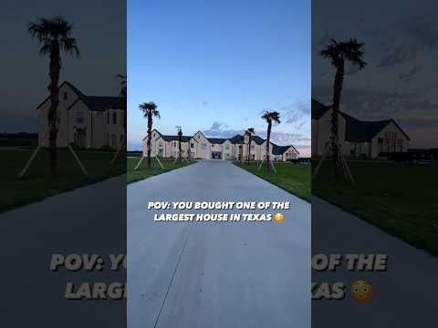 Imagine You Bought This Mega Mansion House In Texas…