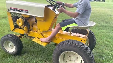 Cub Cadet 70 walk around (running)
