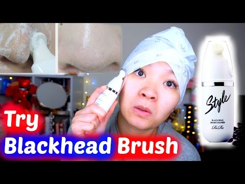 Thử Cọ Kì Mụn Đầu Đen, Mụn Cám, Mặt Nạ Ủ Tóc | TRY Blackhead Cleaner Brush, MAGIC HAIR STEAM MASK