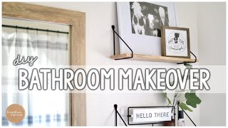 DIY DOs and DON'Ts! 5 Step Bathroom Makeover