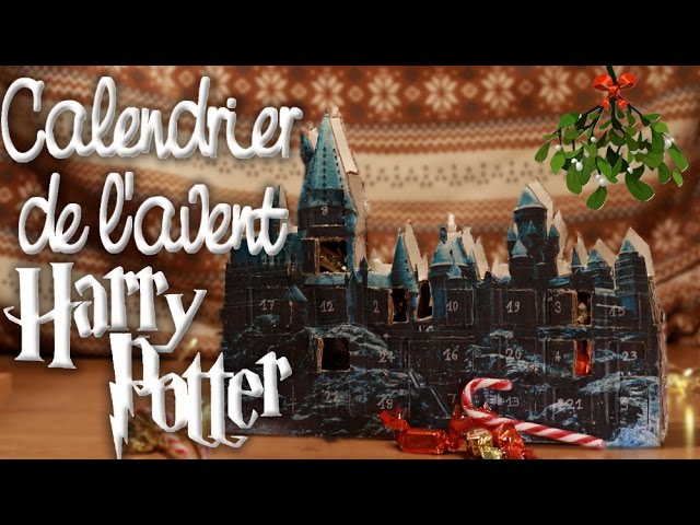 DIY CALENDRIER DE L'AVENT HARRY POTTER 