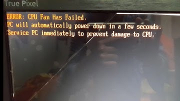 cpu fan failed | cpu fan failed hp desktop | cpu fan has failed pc will automatically power down