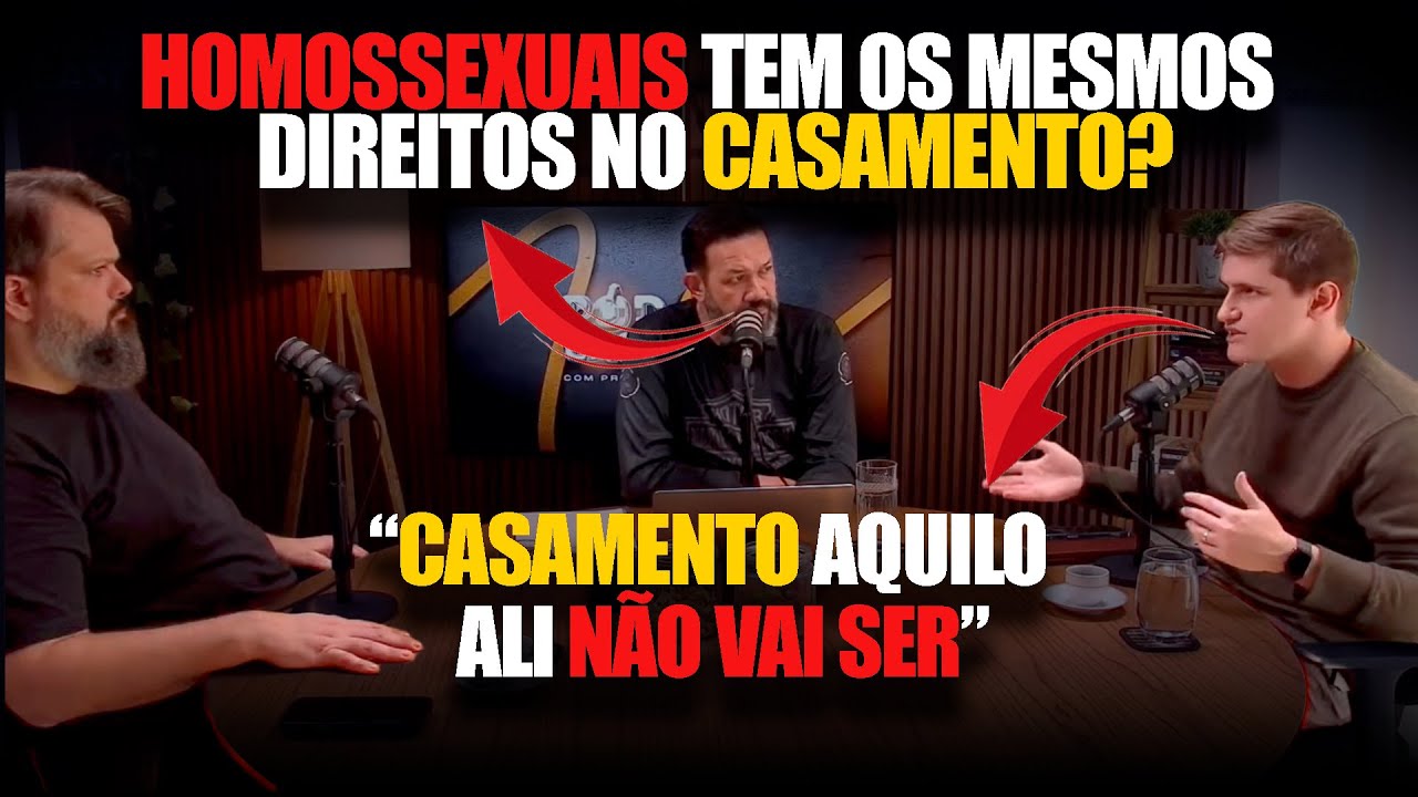 PERGUNTA POLÊMICA SOBRE CASAMENTO GAY! | TASSOS LYCURGO & LUCAS PAVANATO