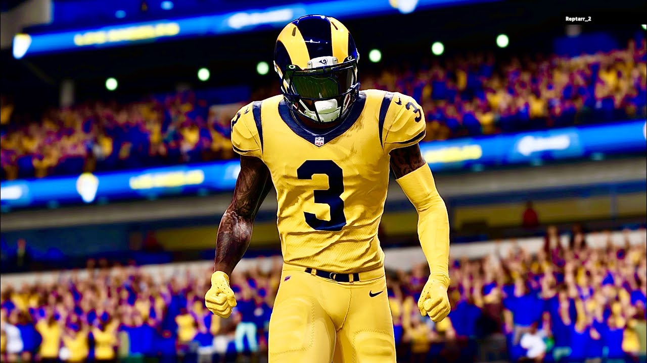 MADDEN 22: OBJ AND THE RAMS VS CAM NEWTON AND THE PANTHERS!