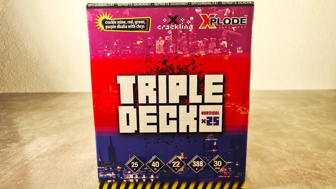 Triple Deck - Xplode ⚡️ ☄️ 💥// Colour Xplosion🌈