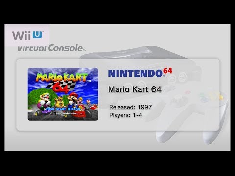 Vidéo: Mario Kart 64 N'a Pas De Données Ghost Sur Wii U