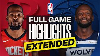 EXTENDED: ROCKETS at TIMBERWOLVES | FULL GAME HIGHLIGHTS | March 25, 2026