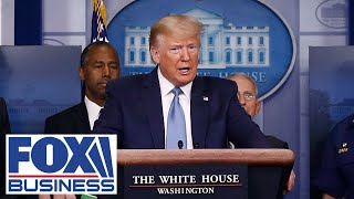 Trump joins Coronavirus Task Force at White House press briefing | 4/7/20