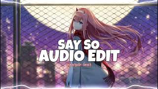 SAY SO - DOJA CAT ❤ [AUDIO EDIT] screenshot 5