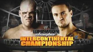 WWE Elimination Chamber 2010 Match Card