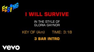 Gloria Gaynor - I Will Survive (Karaoke)
