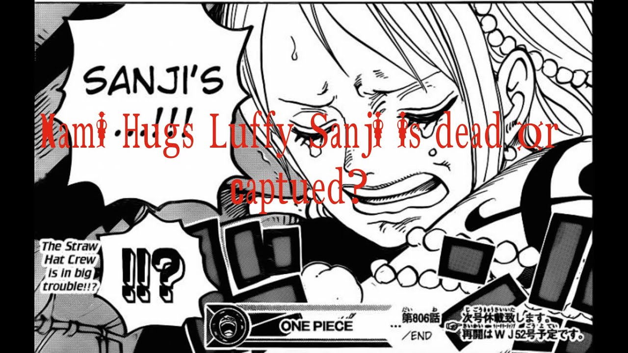 One Piece Chapter 806 Live Reaction Nami Hugs Luffy Sanji Is Dead Or Captured Youtube