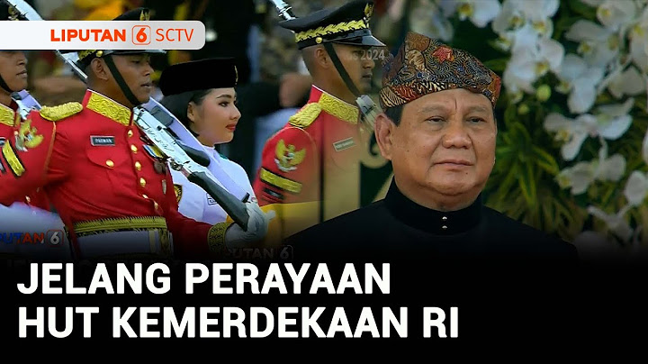 Istana: Puncak Upacara HUT RI ke-80 Digelar di Jakarta, tidak di IKN | Liputan 6