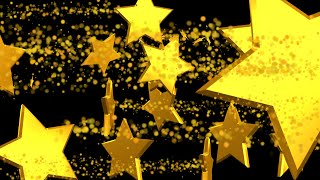 Golden Star Transition Effect - No Copyright Video