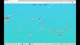 Microsoft Edge no internet surf game with Penguin character