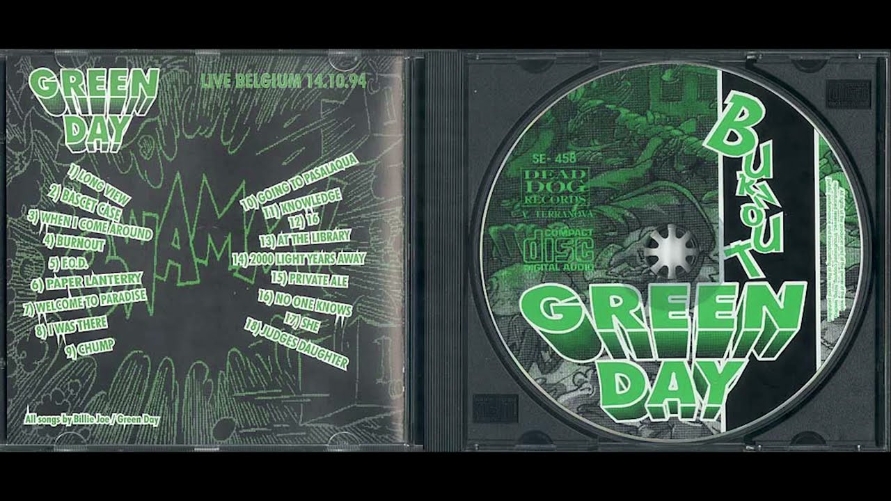 Green Day live @ Corso, Leuven, Belgium (Burnout Bootleg) [10/14