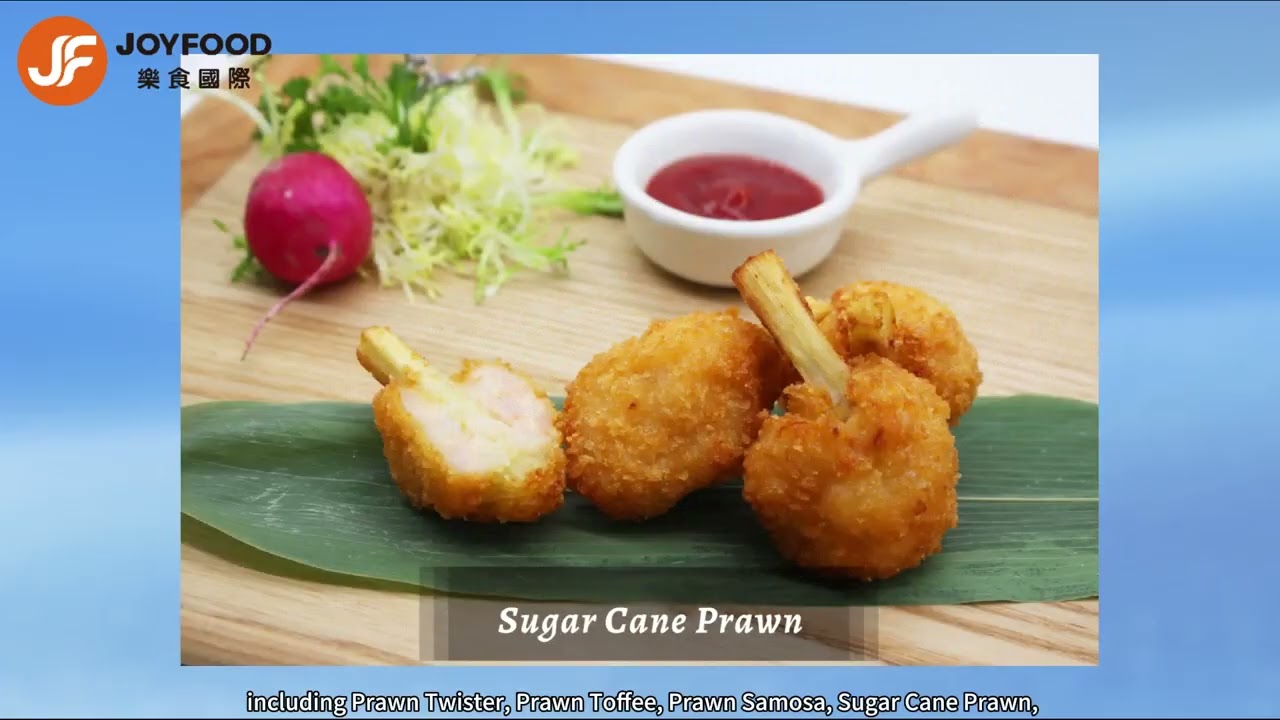 Frozen Shrimp Snack Manufacturer | Prawn Twister • Prawn Samosa | Joyfood