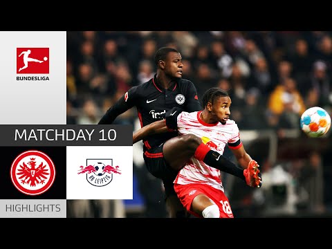 Eintracht  Frankfurt RB Leipzig Goals And Highlights