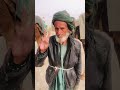پیرمرد شترچران در ولسوالی خلم ولایت بلخ