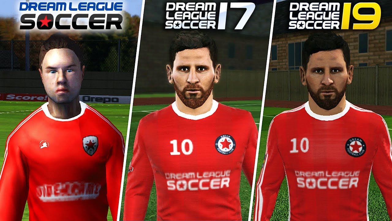 Evolution of Dream League Soccer trailers 2015 to 2019 