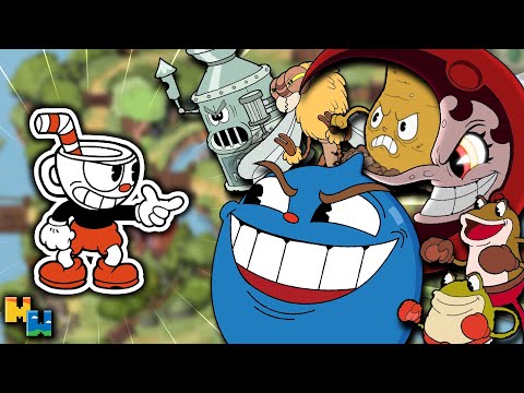 Cuphead - 5 YouTubers Race to Beat Inkwell Isle One